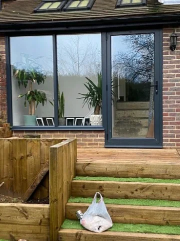 Double glazing window or door installation project photo 003