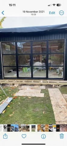 Double glazing window or door installation project photo 006