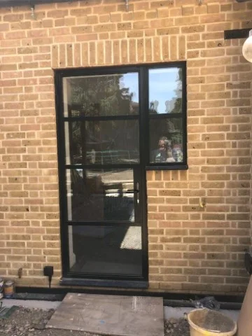 Double glazing window or door installation project photo 007