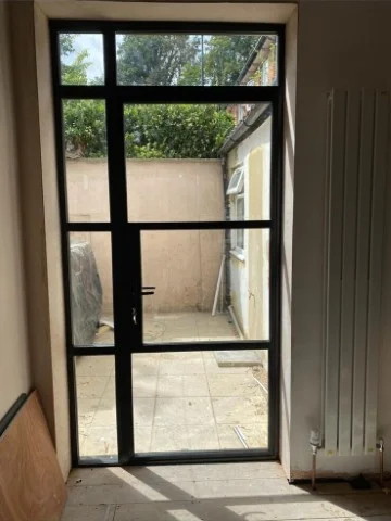 Double glazing window or door installation project photo 012