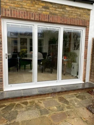 Double glazing window or door installation project photo 015