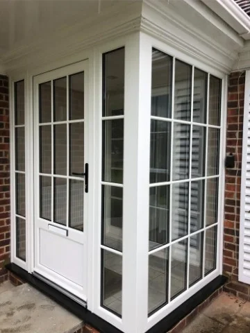 Double glazing window or door installation project photo 017