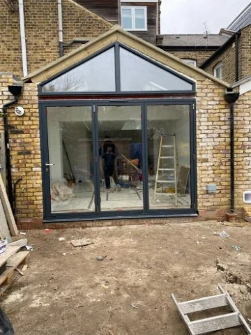 Double glazing window or door installation project photo 034