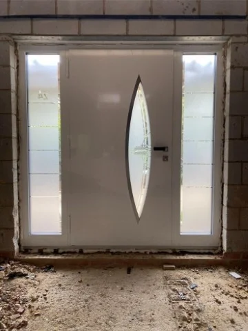 Double glazing window or door installation project photo 039